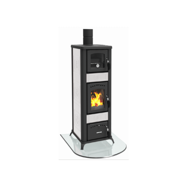 Holzofen mit Backofen - LINCAR Alice 490AZ 7 kW