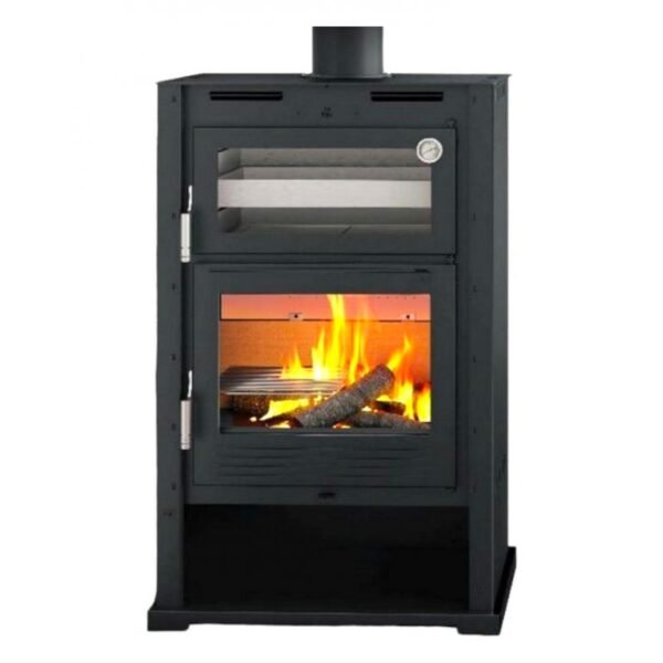 Holzofen mit Backofen - FIREMATIC Kentucky 9,5 kW